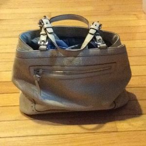 Coach Bone Colored Purse